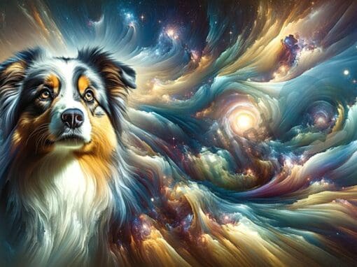 Kosmisk Australian Shepherd