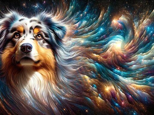 Kosmisk Mystik / Australian Shepherd Hund