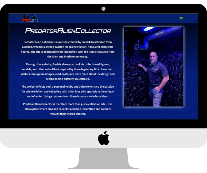 predator alien collector Hildes matglädje